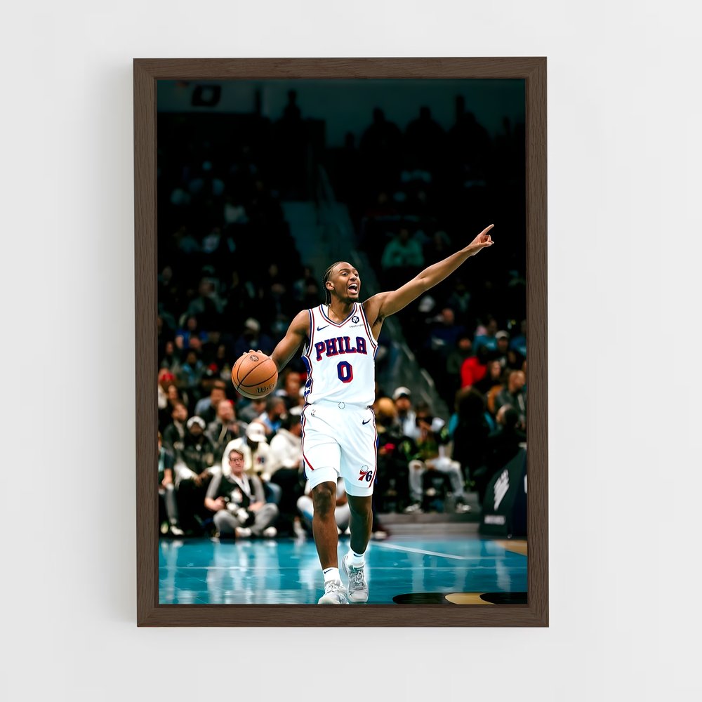 Poster L'Uniforme Éblouissant – affiche Basketball (vue 5)